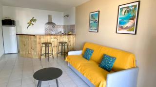 Indigo, Anse Mitan, beau F2 sublime vue mer, proche plage - Les Trois-Îlets - 4