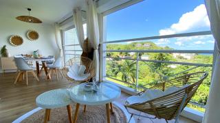 Soley ka Chofé, Anse Mitan, Sublime T3 refait à neuf vue mer - Les Trois-Îlets - 7