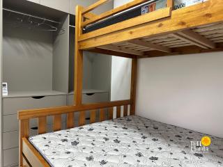 Apto Novo Ar, Cervejeira & Churrasqueira – Praia Grande Ubatuba - 8