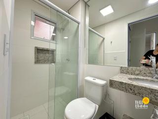 Apto Novo Ar, Cervejeira & Churrasqueira – Praia Grande Ubatuba - 6