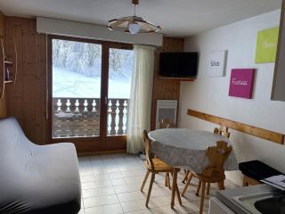 Appartement cosy 3 pièces pour 6 pers., proche télécabine Linga, balcon, garage, animaux admis - FR-1-676-158 - Châtel - 0