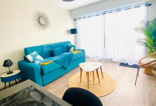 Studio Entre MER ET DUNES avec balcon vue laterale MER 50m plage pour 3 pers wifi ménage compris - Fort-Mahon-Plage - 9