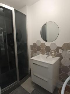 A 50 m de la plage, appartement de 35 m2 : Les pieds salés - Bréhal - 4