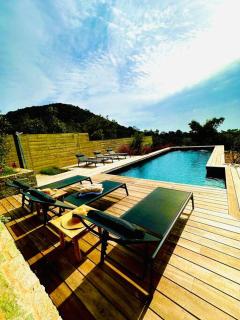 Loft *Piscine chauffée* Vue mer - Zonza - 4