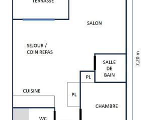Appartement T2 à Les Saisies, 4 pers, animaux admis - FR-1-293-382 - 8