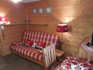 Studio cosy, proche centre, 3 étoiles, Wi-Fi, parking privé, accès skis et VTT, à 350m des télécabines - FR-1-671-113 - Les Gets - 9