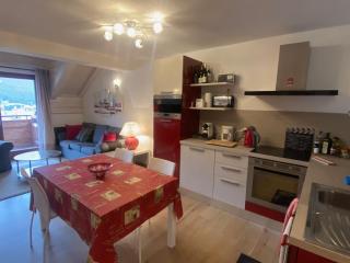 Superbe duplex face aux pistes, sud, 8 pers, 3 ch, balcon, parking, proche commerces - FR-1-445-198 - Monginevro - 7