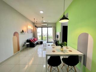 RiverView 8PAX 2BR in KBtown PS4, Netflix A-8-3A - Kota Bharu - 6