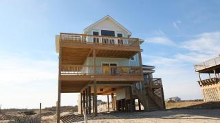 4x2000, Sandfiddler Inn- Semi-Oceanfront, Wild Horses, Hot Tub, Ocean Views! - Knotts Island - 9