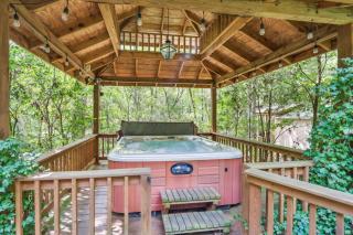 Drifting Feather Mountain Cabin Waterfront Deck - Blue Ridge - 9