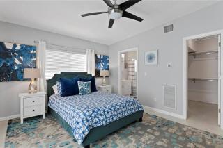 Sunset Retreat -Walk to Beach w/ Private Pool + Grill - 4