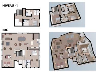 Duplex luxueux avec sauna, cheminée et parking à Val-d'Isère - FR-1-694-334 - Val dʼIsère - 8
