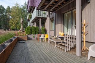 Stylish 2-Bedroom With Large Terrace, Near Forest Park & Beach, Child-Friendly Location - Jūrmala - 4