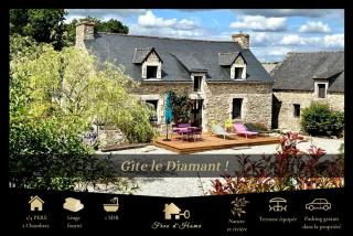 Gîte Diamant, Vallée du Scorff, Nature, Bien-être - 0