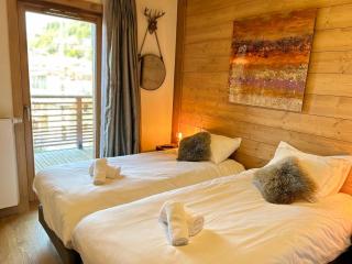 Appartement de Charme au Centre des Gets, 2 Chambres, Terrasse, Parking, Services Inclus - FR-1-623-348 - Les Gets - 3