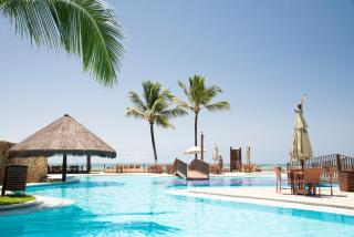 Flat equipado e com varanda no melhor trecho da praia de Muro Alto, beira-mar, piscina, restaurante, wi-fi, a 10 minutos de carro de Porto de Galinhas - 6