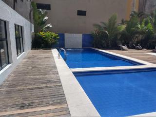 Apartamento Flat praia Pitangueiras no Guarujá - Guarujá - 0