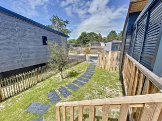 Chalet 4 pers avec piscine chauffée, terrasse privative, à 2 pas de la plage et commerces - FR-1-361-467 - Jullouville-les-Pins - 7