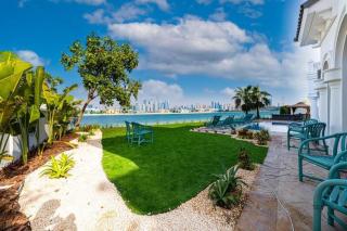 Contemporary Spanish Style Beachfront Villa In Palm Jumeirah - 8