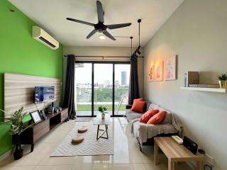 RiverView 8PAX 2BR in KBtown PS4, Netflix A-1-12 - Kota Bharu - 8