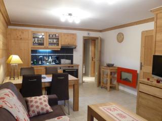 Appartement cosy 6 pers, 2 chbres, balcon SO, navette ski, centre à pied - FR-1-342-230 - 0