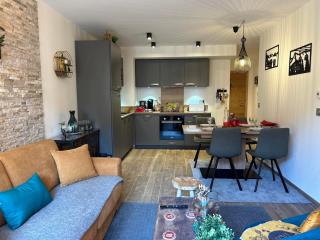 Moderne appartement 4 pers avec balcon sud, parking et WiFi - à 200m des pistes et navette - FR-1-623-255 - Les Gets - 9