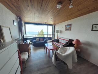 Appartement rénové 46m², panoramique, 2 pièces + cabine, Chamrousse, balcon, proximité pistes et commerces - FR-1-549-10 - 9