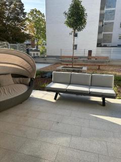 Lit Living: Luxus - Box Spring - Parking - Terrace - Ludwigshafen am Rhein - 8