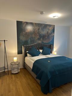 Lit Living: Luxus - Box Spring - Parking - Terrace - Ludwigshafen am Rhein - 7