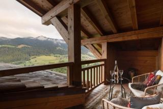 Luxury Megève Chalet, sleeps 8 with Mountain Views and Jacuzzi - Megève - 5