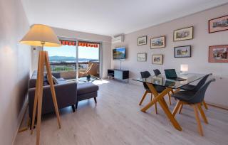 le Cadet - vue panoramique ville et baie de SANARY SUR MER, parking & terrasse - 2 à 4 pers - Sanary-sur-Mer - 7