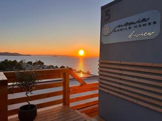 d-view Premium Mobile Home - panoramic seaview - 150 m from beach, free parking - Drage - 1