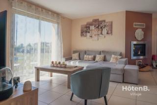"Les Lièvres" House Air-conditioned Relaxation Oasis with Pool & Jacuzzi - Panazol - 5