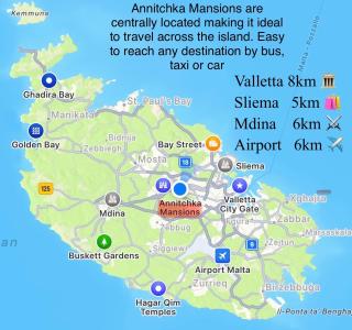Annitchka Mansions - POOL Apartment in central Malta - Birkirkara - 1
