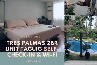 Tres Palmas 2BR Unit Taguig Self-Check-In & Wi-Fi - Manila - 7