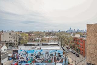 Bucktown 1BR w Roof BBQ 1 block to Blue Line CHI-662 - 6