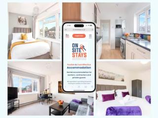 OnSiteStays - Cosy 2-Bedroom Apartment with Private Entrance & Long Stay Prices - Gravesend - 0