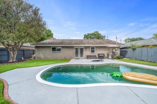 Pool Home Nr Heights, Dt Games Wifi Bbq Yard - Houston - 2