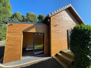 Gîte chalet bois avec spa privatif - Mauriac - 4