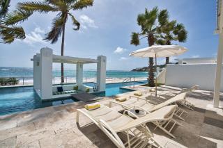 Oceanfront 5-Stars Starfish Villa, Dawn Beach, Private Pool, Secured, Concierge - Oyster Pond - 2