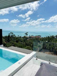 duplex 2 bedroom sea view villa with private pool - 0