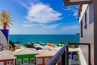 Aion Suites 302 – Lindo apartamento com Vista para o Mar, a 60m da Praia de Bombinhas, com Piscina e Academia no Rooftop. - Bombinhas - 9