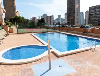 Flat beach terrace - Pool & Parking - Benidorm - 8