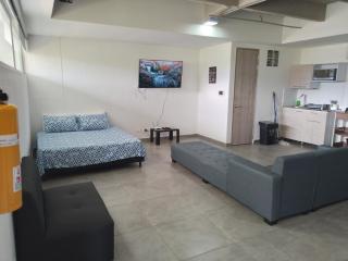 Amazing big studio 203 in aztorga Poblado with A/C - Medellín - 7