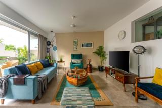 El Reino Elegant 2&3BHK Apartments 10 Minutes to Candolim with Pool & Kitchen, Wifi, Security - 4