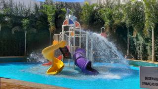 Apartamento em frente ao Thermas dos Laranjais, no Olimpia Park Resort - Olímpia - 2