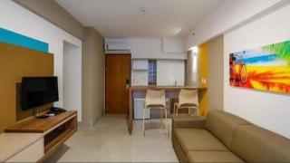 Apartamento em frente ao Thermas dos Laranjais, no Olimpia Park Resort - Olímpia - 1
