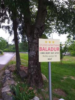 Apartman studio Baladur - Roč - 0