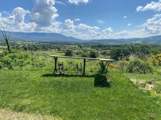 Jolie maison avec vue imprenable, piscine, jeu de boules, calme au cœur du Luberon - Les Cordiers - 8