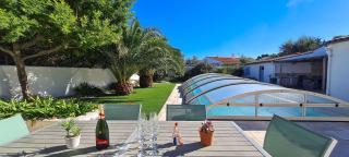 Superbe villa avec piscine chauffée à proximité de la plage - Rivedoux-Plage - 8
